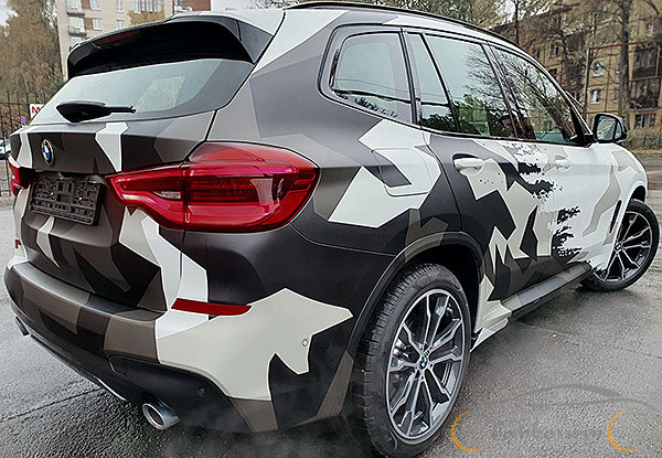 BMW X5, камуфляж