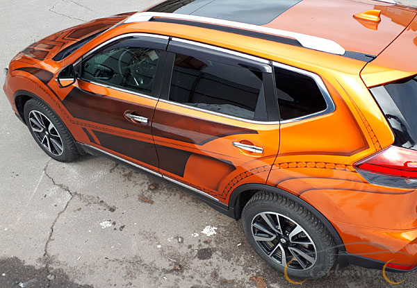 X-Trail, киберпанк