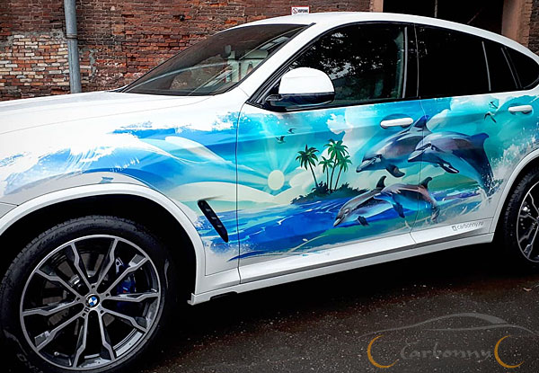 Дельфины на BMW X4